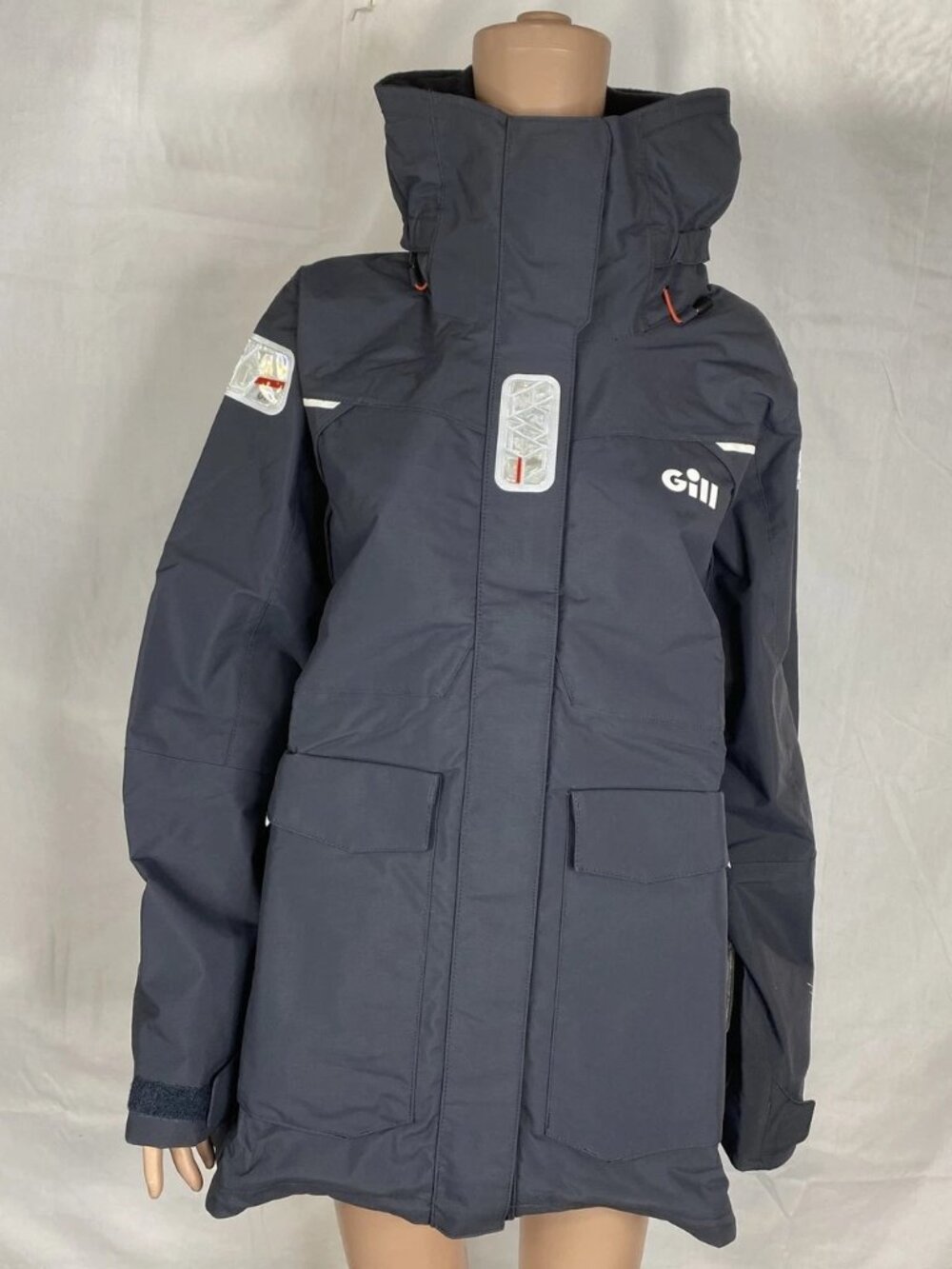 Gill Womens OS2 Offshore Cruising, Regatta Jacket Size 14 Graphite